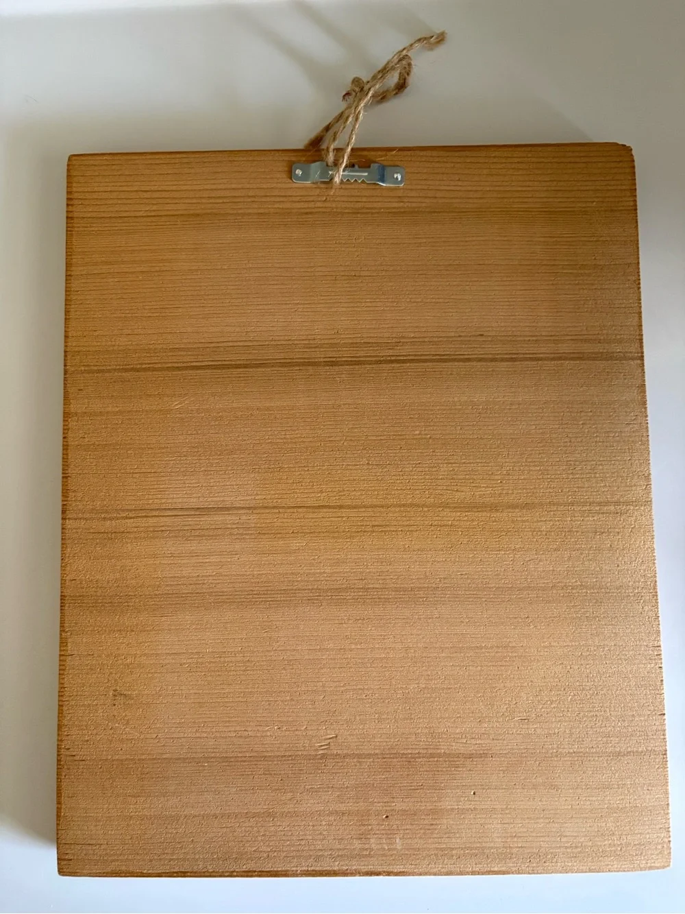 Mom's Shit List Wooden Wall Sign - Brown & White Rustic Typography